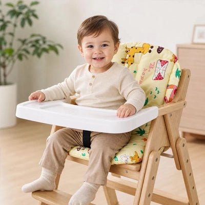 Coussin chaise haute | Confortable et Lavable - Les douceurs de bébé