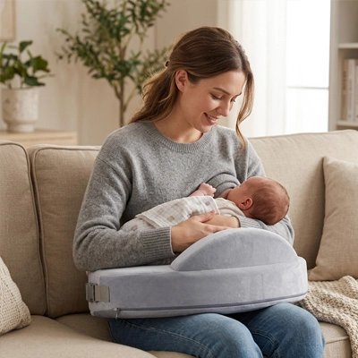 Coussin d'allaitement | Ergonomique confortable - Les douceurs de bébé