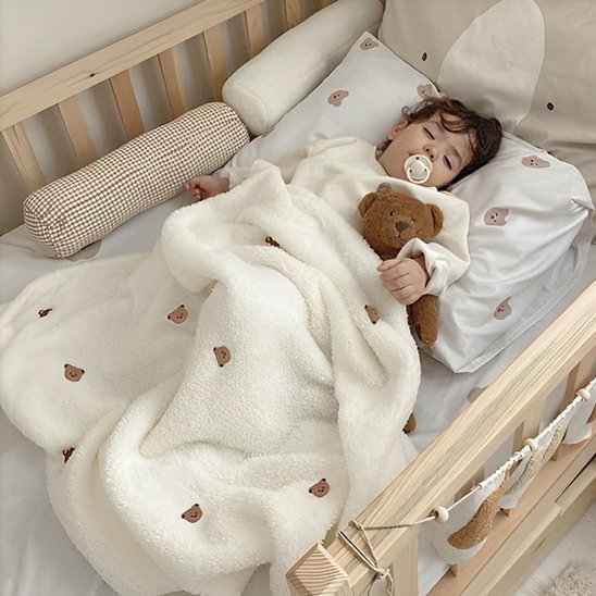 Couverture bébé | oursons - Les douceurs de bébé