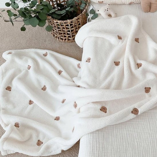 Couverture bébé | oursons - Les douceurs de bébé