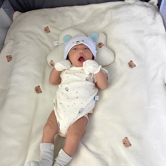 Couverture bébé | oursons - Les douceurs de bébé