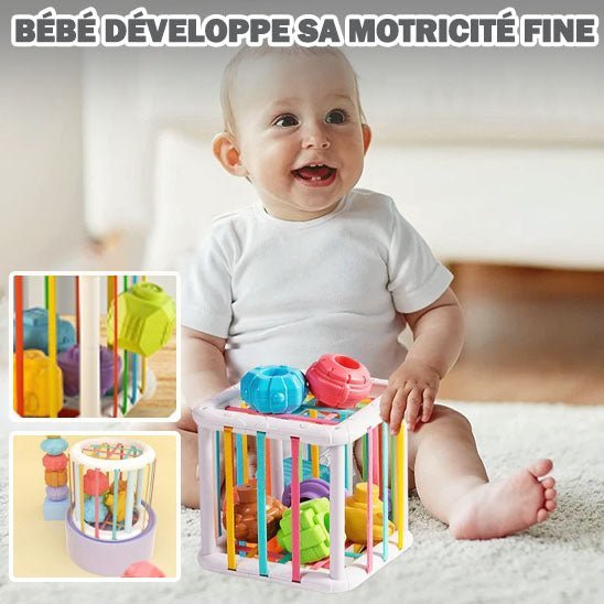 Cube de jeu sensoriel - Les douceurs de bébé