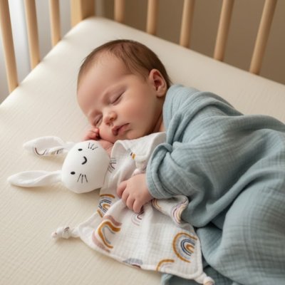 Doudou lapin | Câlin Apaisant - Les douceurs de bébé