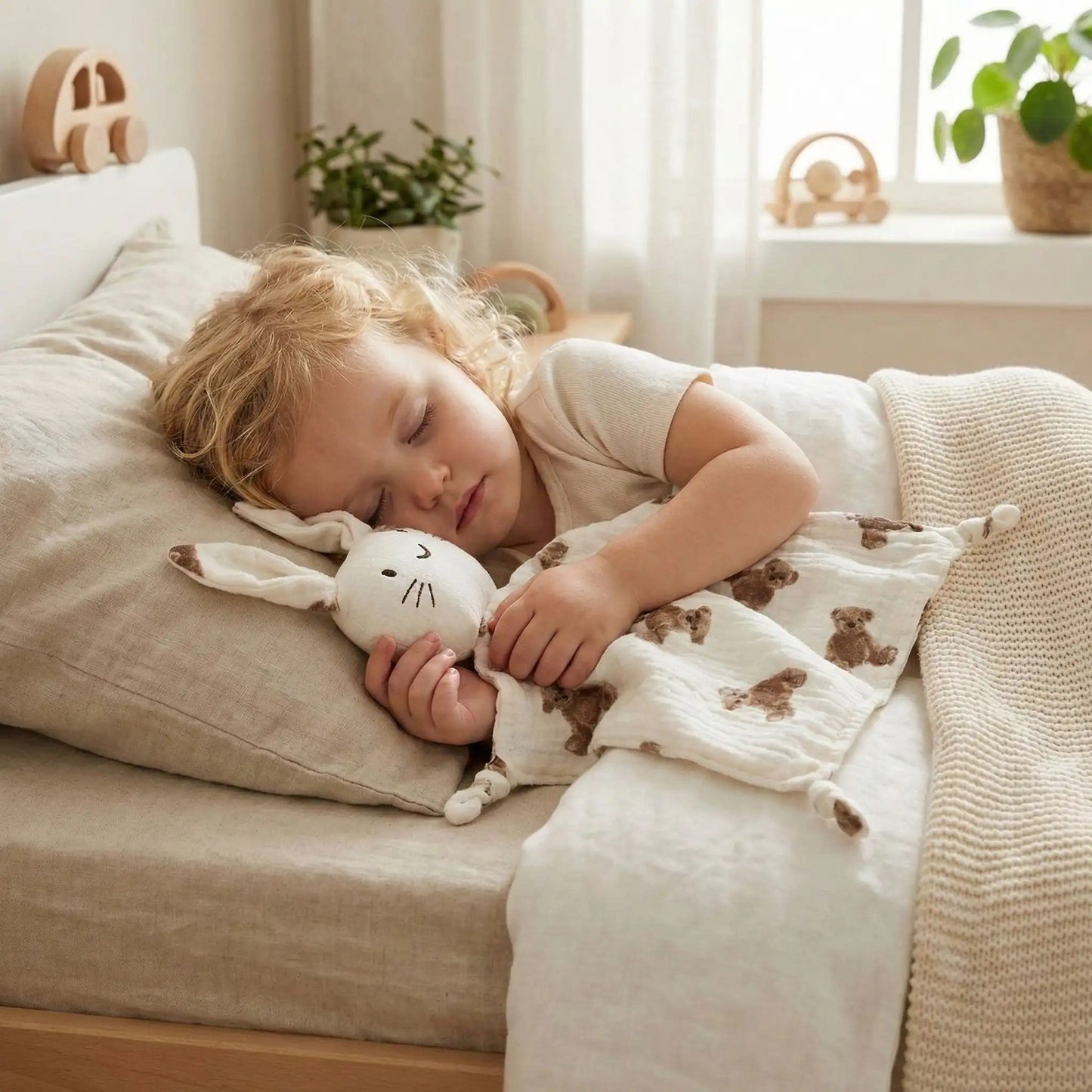 Doudou lapin | Câlin Apaisant - Les douceurs de bébé