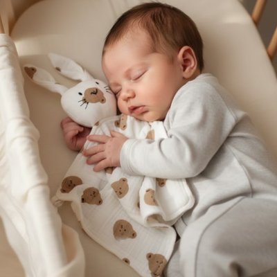 Doudou lapin | Câlin Apaisant - Les douceurs de bébé