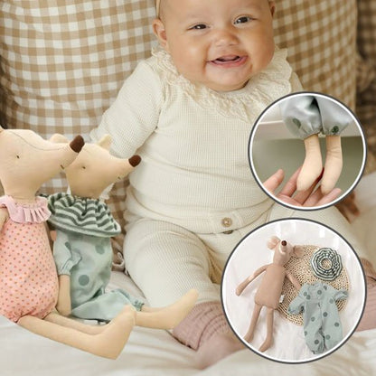 Doudou souris | Ultra-Doux Apaisant - Les douceurs de bébé