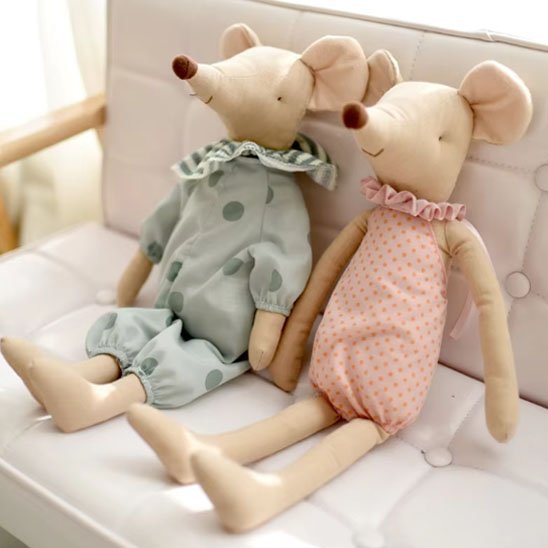 Doudou souris | Ultra-Doux Apaisant - Les douceurs de bébé