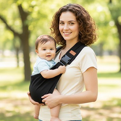Echarpe de portage | Confort Premium - Les douceurs de bébé