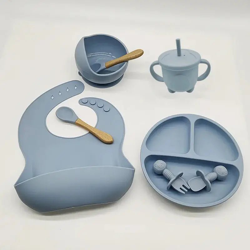 Ensemble repas bébé 8 pcs | sécurité optimale - Les douceurs de bébé