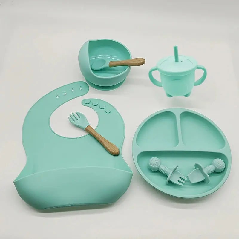 Ensemble repas bébé 8 pcs | sécurité optimale - Les douceurs de bébé