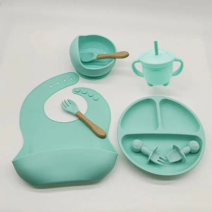 Ensemble repas bébé 8 pcs | sécurité optimale - Les douceurs de bébé
