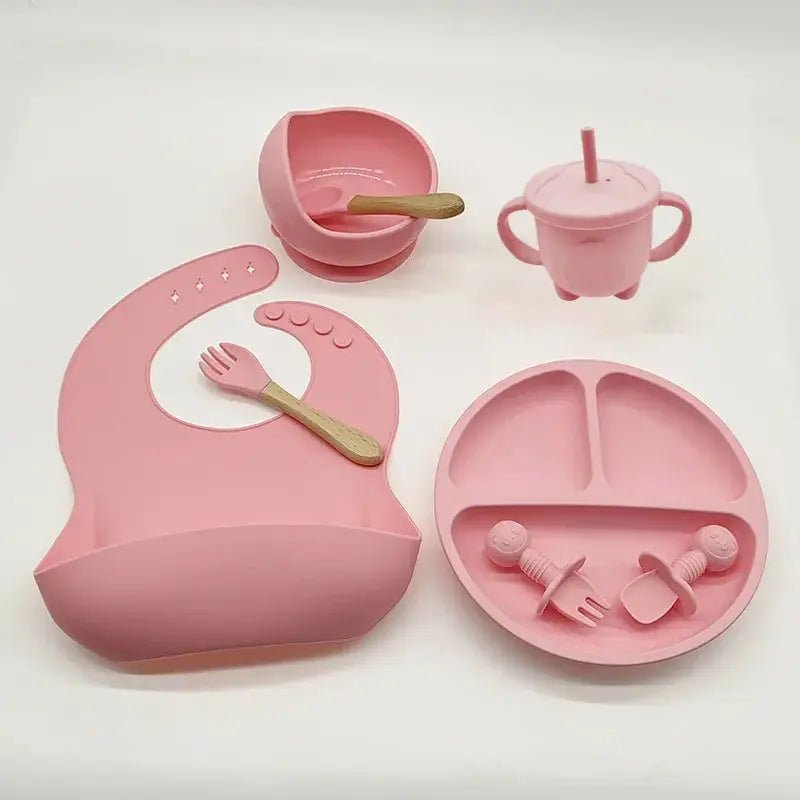 Ensemble repas bébé 8 pcs | sécurité optimale - Les douceurs de bébé