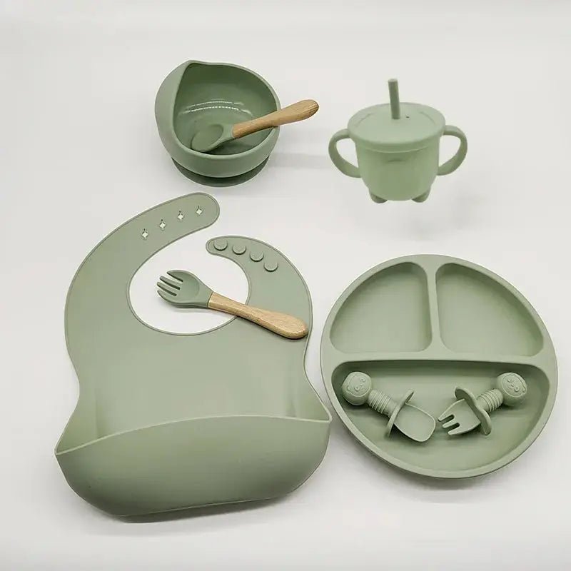 Ensemble repas bébé 8 pcs | sécurité optimale - Les douceurs de bébé