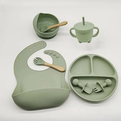 Ensemble repas bébé 8 pcs | sécurité optimale - Les douceurs de bébé