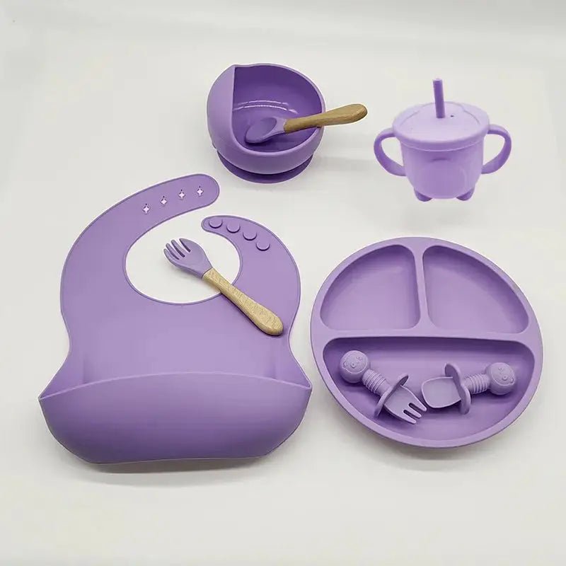 Ensemble repas bébé 8 pcs | sécurité optimale - Les douceurs de bébé