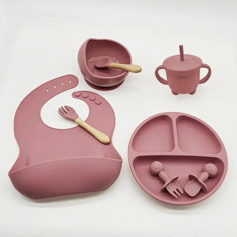 Ensemble repas bébé 8 pcs | sécurité optimale - Les douceurs de bébé