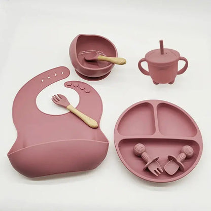 Ensemble repas bébé 8 pcs | sécurité optimale - Les douceurs de bébé