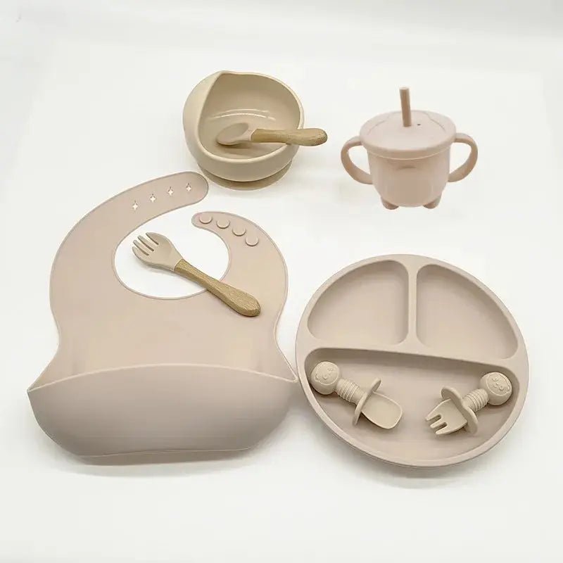 Ensemble repas bébé 8 pcs | sécurité optimale - Les douceurs de bébé
