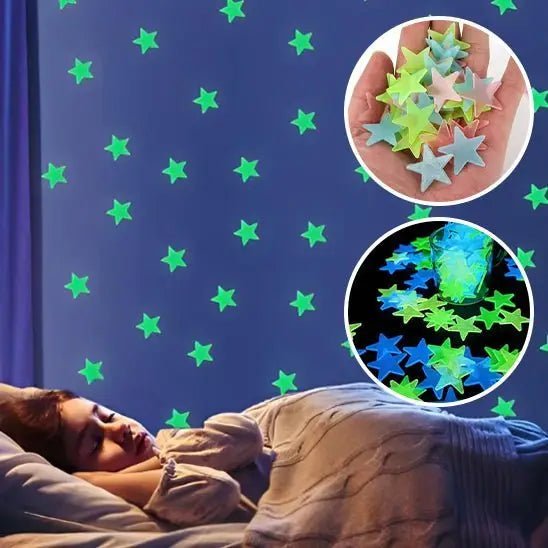 Étoiles fluorescentes pour enfant | un ciel étoilé magique - Les douceurs de bébé