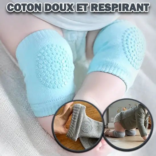 Genouillière antidérapante bébé | protection et confort - Les douceurs de bébé