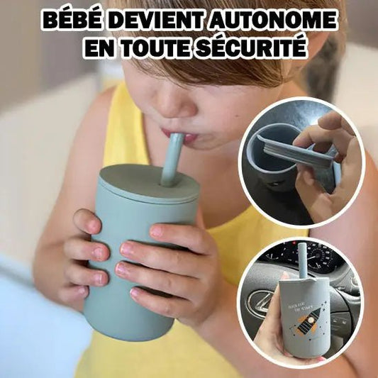 Gobelet | innovant pratique et sécuritaire - Les douceurs de bébé