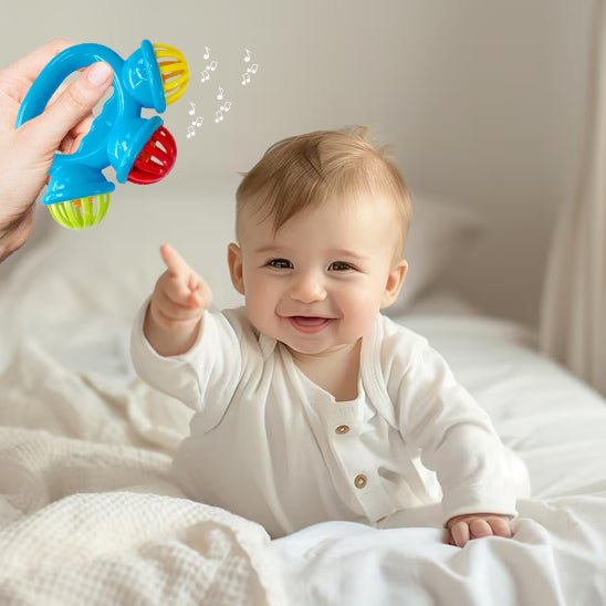 hochet bébé | musical et stimulant l'apprentissage - Les douceurs de bébé