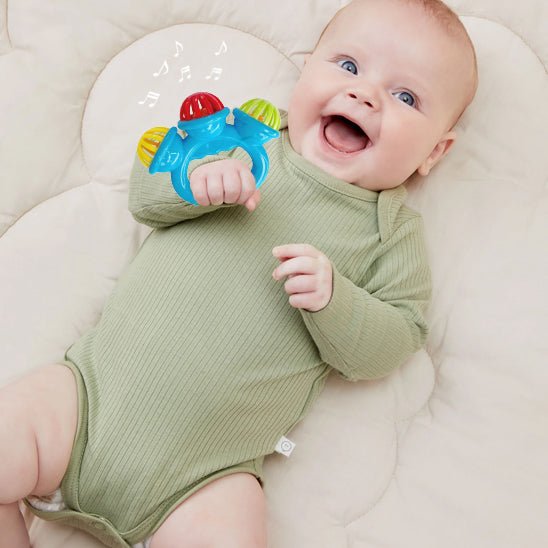 hochet bébé | musical et stimulant l'apprentissage - Les douceurs de bébé