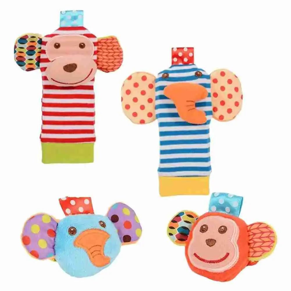 Hochet mains/pieds | indispensable pour l'éveil de bébé - Les douceurs de bébé