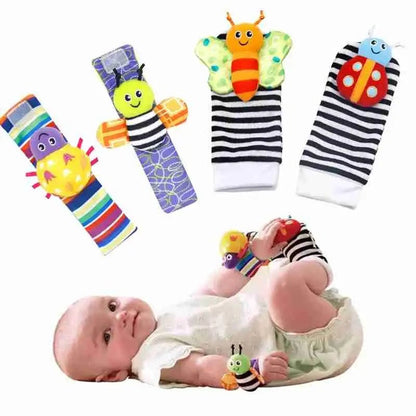 Hochet mains/pieds | indispensable pour l'éveil de bébé - Les douceurs de bébé