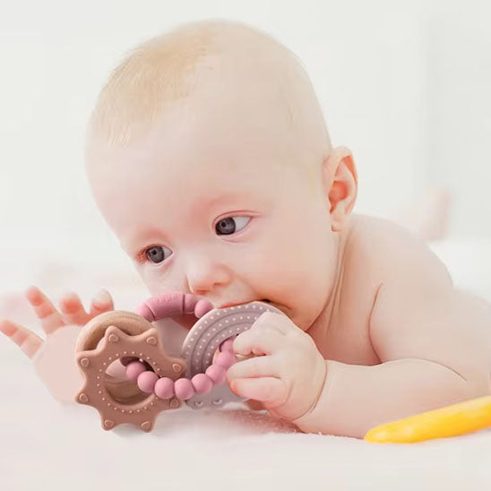 anneau de dentition en silicone | sécuritaire