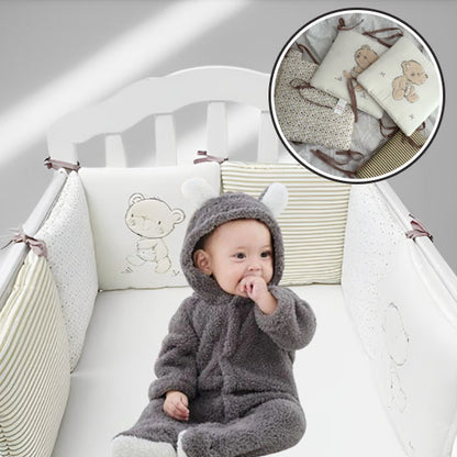 Tour de lit bébé | pour un cocon douillet et sécurisé.