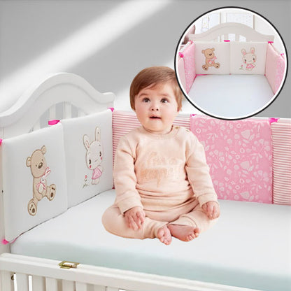 Tour de lit bébé | pour un cocon douillet et sécurisé.