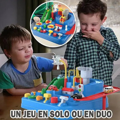 Jeu circuit de voitures | défis révolutionnaire pour les petits - Les douceurs de bébé
