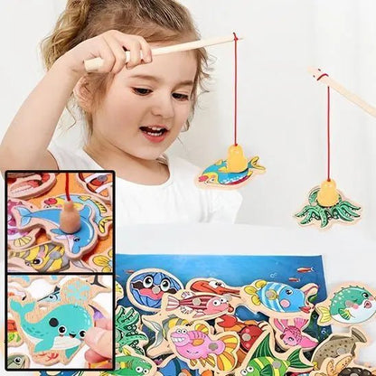 Jeu de pêche magnétique | pour allier plaisir et apprentissage - Les douceurs de bébé