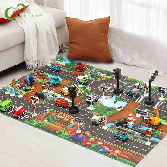 jeu Tapis de carte routière - Les douceurs de bébé