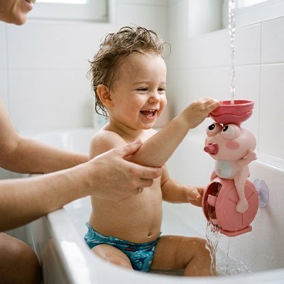 Jouet baignoire bebe | Ludique et Sûr - Les douceurs de bébé