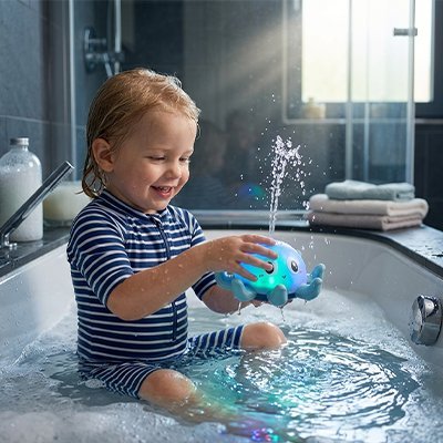 Jouet baignoire pour bebe | captivant et Coloré - Les douceurs de bébé