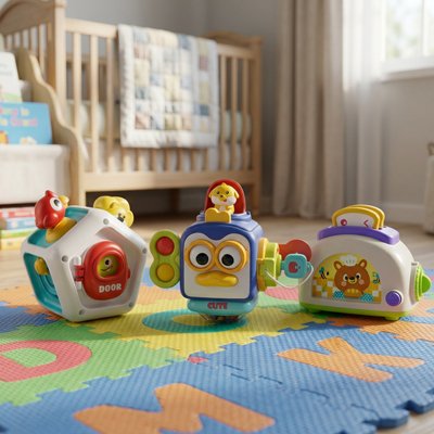 Jouet bebe | cube amusant