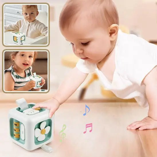 Jouet cube | 6 en 1 Montessori - Les douceurs de bébé