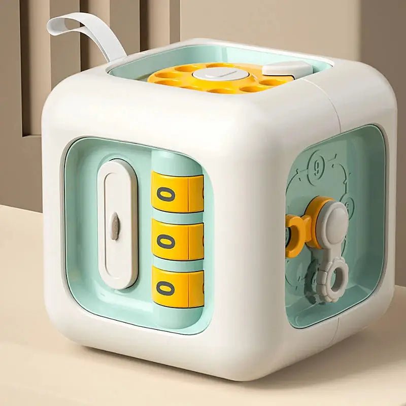 Jouet cube | 6 en 1 Montessori - Les douceurs de bébé