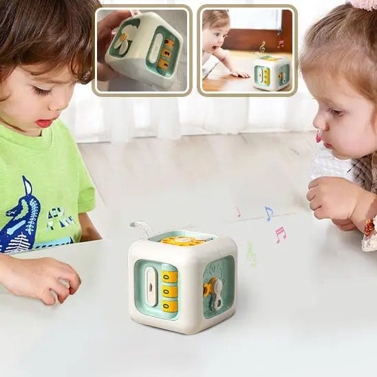 Jouet cube | 6 en 1 Montessori - Les douceurs de bébé