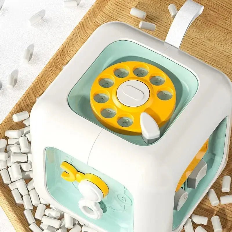 Jouet cube | 6 en 1 Montessori - Les douceurs de bébé