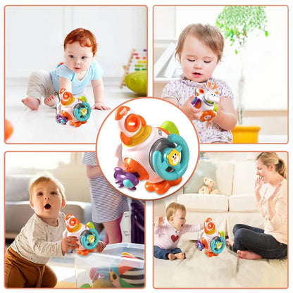 jouet cube musical Montessori | pour l'éveil de bebe - Les douceurs de bébé