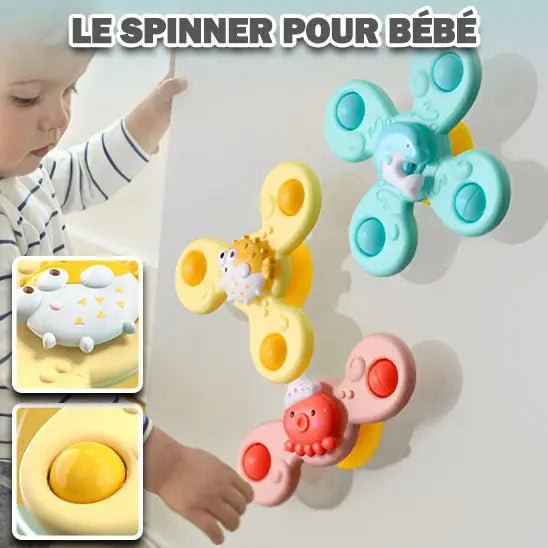 Jouet de bain rotatif | expérience amusante et éducative - Les douceurs de bébé