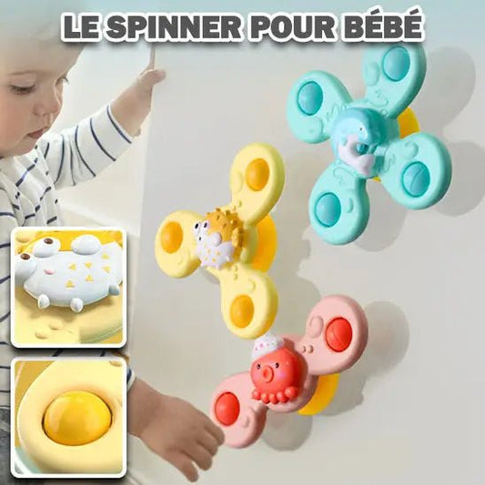 Jouet de bain rotatif | expérience amusante et éducative - Les douceurs de bébé