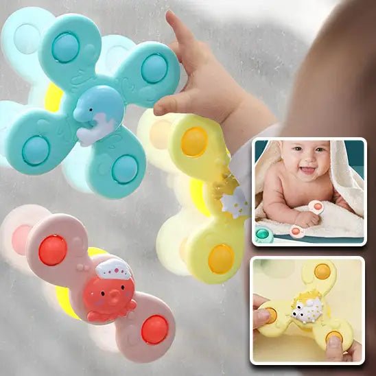 Jouet de bain rotatif | expérience amusante et éducative - Les douceurs de bébé