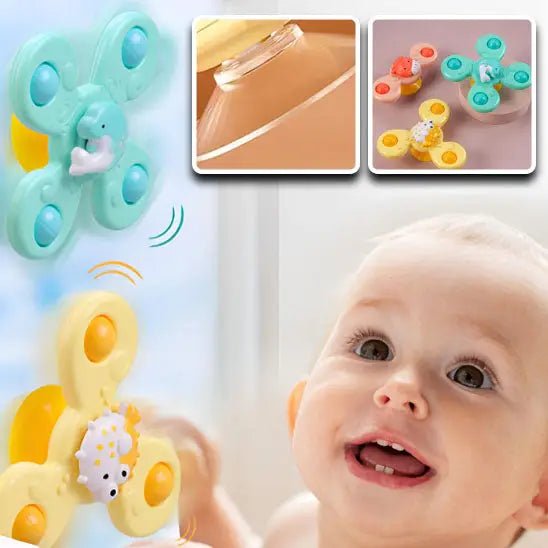 Jouet de bain rotatif | expérience amusante et éducative - Les douceurs de bébé
