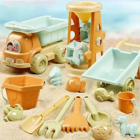 Jouet de plage enfant | ensemble complet pour jouer dans le sable au bord de la mer