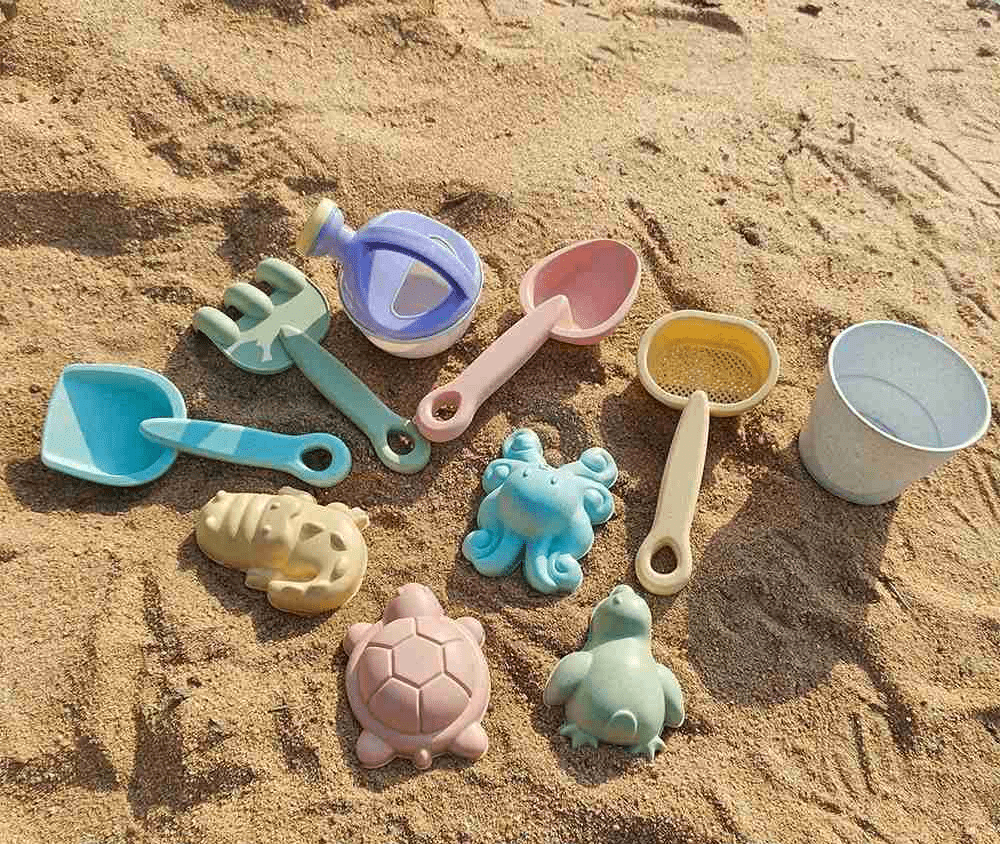 Jouets de plage | assortiment complet de 11 pièces - Les douceurs de bébé