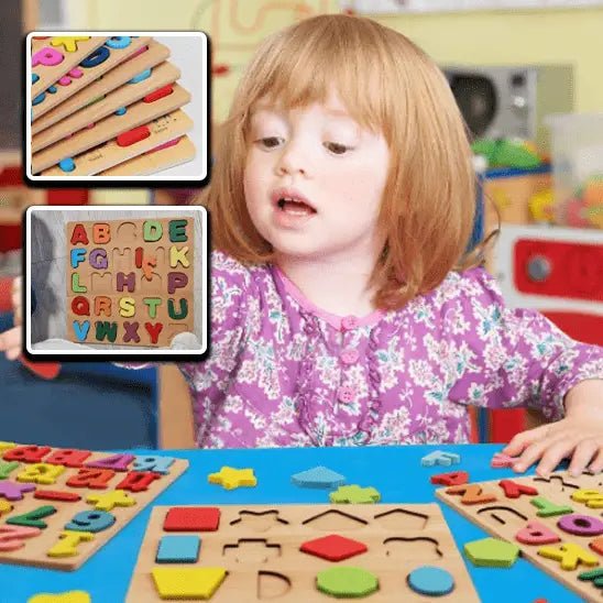 Jouets Montessori | Alphabet - Les douceurs de bébé